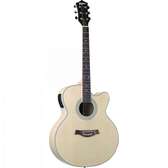 Violao TAGIMA Elétrico Aço Jumbo Maple por 0,00 à vista no boleto/pix ou parcele em até 1x sem juros. Compre na loja Mundomax!