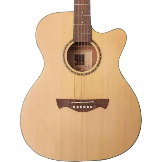 Violão Tagima Califórnia Medium Jumbo Aço Natural Fosco por 1.309,99 à vista no boleto/pix ou parcele em até 12x sem juros. Compre na loja Mundomax!