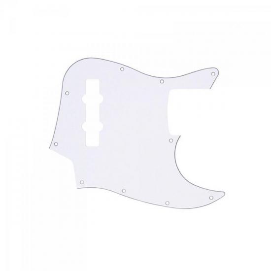 Escudo Branco para Contrabaixo Jazz Bass DOLPHIN por 0,00 à vista no boleto/pix ou parcele em até 1x sem juros. Compre na loja Mundomax!