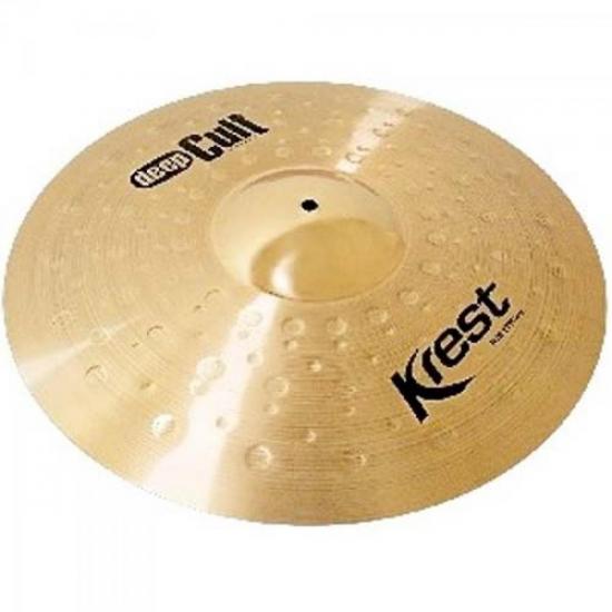 Prato 20\" Deep Cult Ride DC20DR KREST CYMBALS por 0,00 à vista no boleto/pix ou parcele em até 1x sem juros. Compre na loja Mundomax!