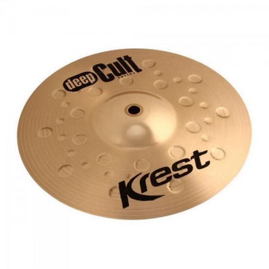 Prato 10\" Splash Deep Cult DC10SP KREST CYMBALS por 0,00 à vista no boleto/pix ou parcele em até 1x sem juros. Compre na loja Mundomax!