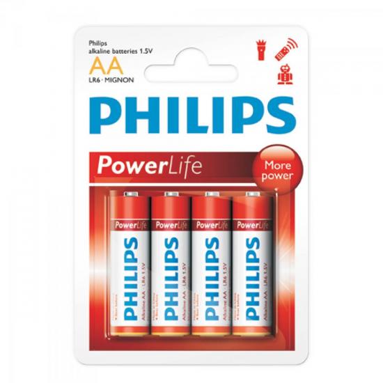 Pilha Alcalina AA (pequena) LR6P4B/97 PHILIPS por 0,00 à vista no boleto/pix ou parcele em até 1x sem juros. Compre na loja Mundomax!
