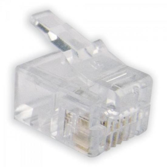 Conector RJ45 8 Vias Nível 5 GENERICO por 0,00 à vista no boleto/pix ou parcele em até 1x sem juros. Compre na loja Mundomax!