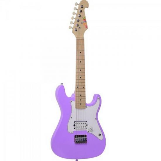 Guitarra TAGIMA Infantil Tagima Kids G1 Roxa por 0,00 à vista no boleto/pix ou parcele em até 1x sem juros. Compre na loja Mundomax!