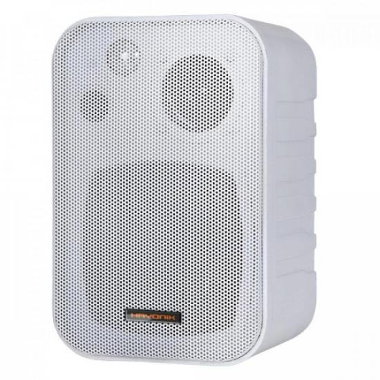 Caixa Acústica 60W AMBIENCE LINE MSB406W Branca HAYONIK por 0,00 à vista no boleto/pix ou parcele em até 1x sem juros. Compre na loja Mundomax!