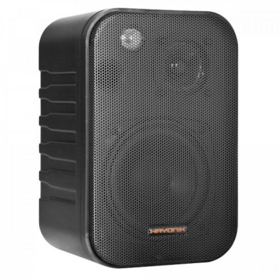 Caixa Acústica 60W AMBIENCE LINE MSB406B Preta HAYONIK por 0,00 à vista no boleto/pix ou parcele em até 1x sem juros. Compre na loja Mundomax!