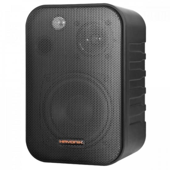 Caixa Acústica 60W AMBIENCE LINE MSB406B Preta HAYONIK por 0,00 à vista no boleto/pix ou parcele em até 1x sem juros. Compre na loja Mundomax!