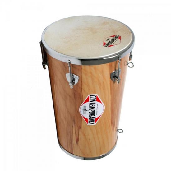 Rebolo 50x10\" em Madeira Conico CONTEMPORANEA por 0,00 à vista no boleto/pix ou parcele em até 1x sem juros. Compre na loja Mundomax!