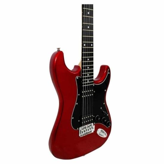 Guitarra GIANNINI Strato 2H G-102 Vermelha por 959,00 à vista no boleto/pix ou parcele em até 10x sem juros. Compre na loja Mundomax!