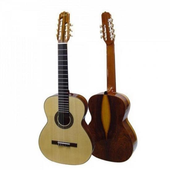 Violão ROZINI Profissional Natural com 7 Cordas em Nylon por 0,00 à vista no boleto/pix ou parcele em até 1x sem juros. Compre na loja Mundomax!