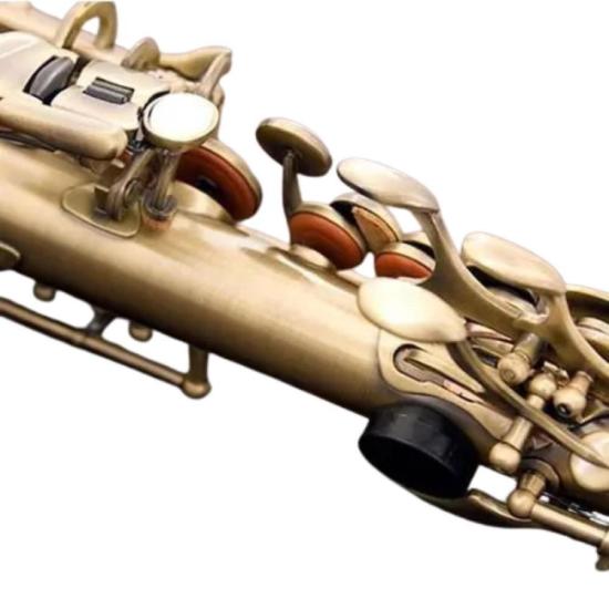 Saxofone Soprano Bb SP502-VG Envelhecido EAGLE por 6.999,00 à vista no boleto/pix ou parcele em até 12x sem juros. Compre na loja Mundomax!