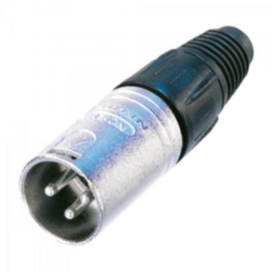 Conector de Cabo XLR Macho NC3MX NEUTRIK por 0,00 à vista no boleto/pix ou parcele em até 1x sem juros. Compre na loja Mundomax!