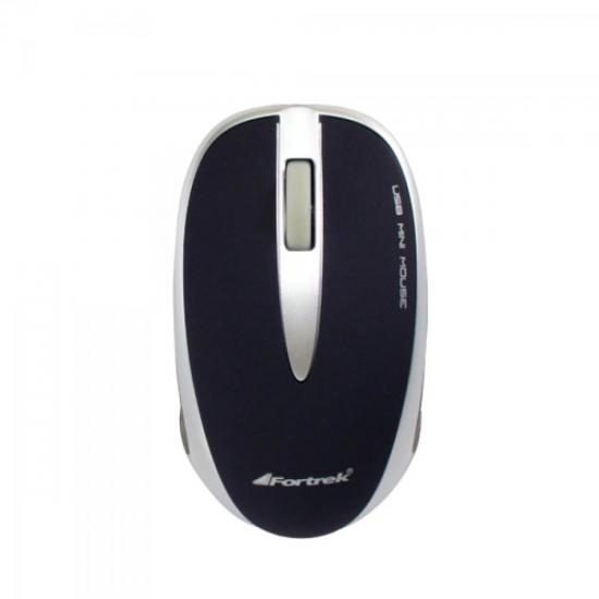 Mouse Óptico Retrátil USB 1000dpi MM-301 Preto FORTREK por 0,00 à vista no boleto/pix ou parcele em até 1x sem juros. Compre na loja Mundomax!