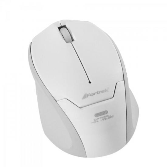 Mini Mouse Retrátil USB MM-601 Branco FORTREK por 0,00 à vista no boleto/pix ou parcele em até 1x sem juros. Compre na loja Mundomax!