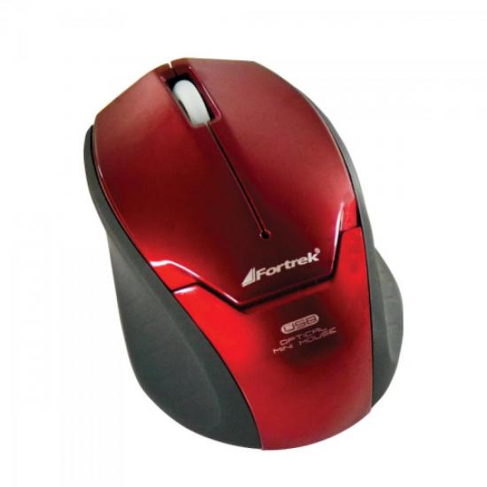 Mini Mouse Retrátil USB MM-601RD Vermelho FORTREK por 0,00 à vista no boleto/pix ou parcele em até 1x sem juros. Compre na loja Mundomax!
