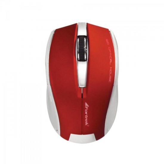 Mouse 1000dpi USB OM-301RD Vermelho FORTREK por 0,00 à vista no boleto/pix ou parcele em até 1x sem juros. Compre na loja Mundomax!