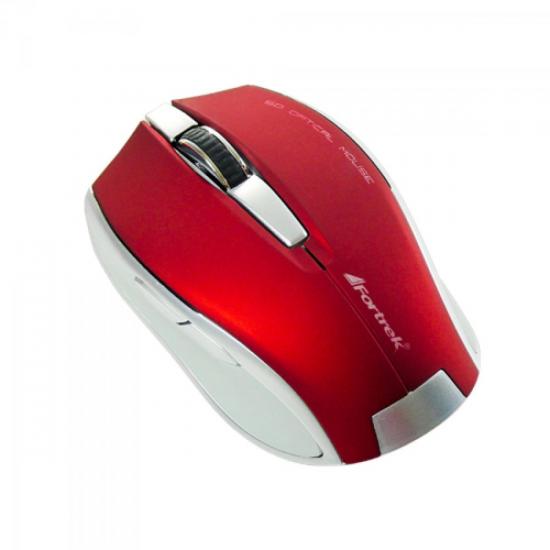 Mouse 1000dpi USB OM-301RD Vermelho FORTREK por 0,00 à vista no boleto/pix ou parcele em até 1x sem juros. Compre na loja Mundomax!