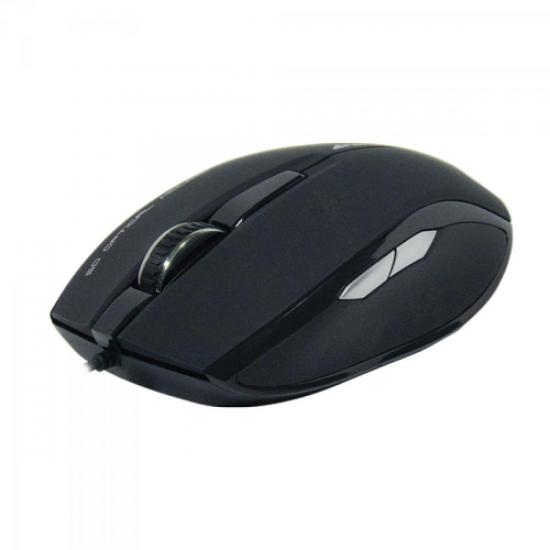 Mouse USB 1000dpi OM-301BK Preto FORTREK por 0,00 à vista no boleto/pix ou parcele em até 1x sem juros. Compre na loja Mundomax!
