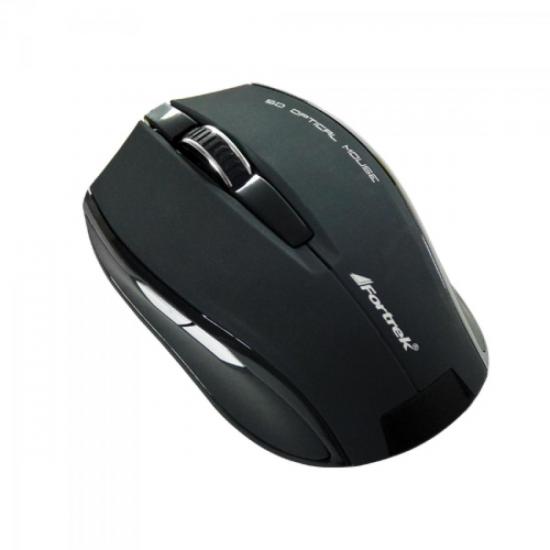 Mouse USB 1000dpi OM-301BK Preto FORTREK por 0,00 à vista no boleto/pix ou parcele em até 1x sem juros. Compre na loja Mundomax!
