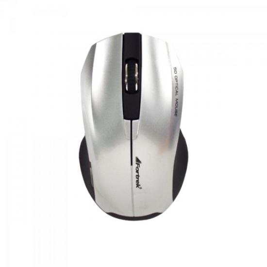 Mouse 1000dpi USB OM-302SV Prata FORTREK por 0,00 à vista no boleto/pix ou parcele em até 1x sem juros. Compre na loja Mundomax!