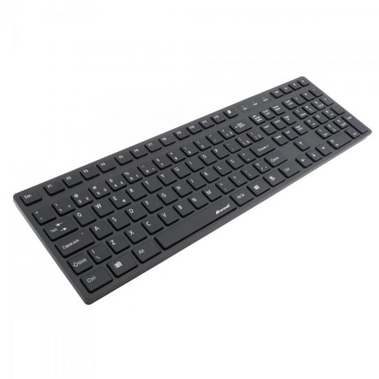 Teclado Multimídia USB ABNT2 MK-601BK SLIM Preto FORTREK por 56,90 à vista no boleto/pix ou parcele em até 2x sem juros. Compre na loja Mundomax!
