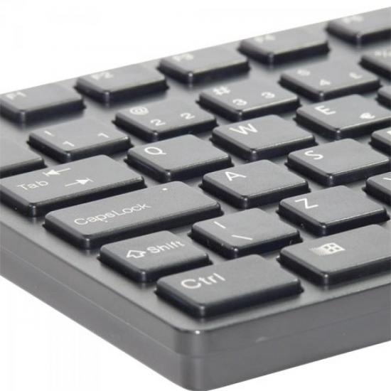 Teclado Multimídia USB ABNT2 MK-601BK SLIM Preto FORTREK por 56,90 à vista no boleto/pix ou parcele em até 2x sem juros. Compre na loja Mundomax!