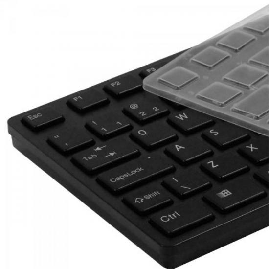 Teclado Multimídia USB ABNT2 MK-601BK SLIM Preto FORTREK por 56,90 à vista no boleto/pix ou parcele em até 2x sem juros. Compre na loja Mundomax!