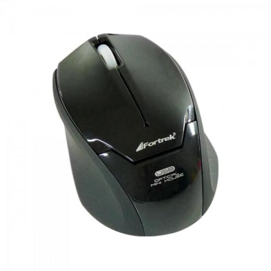 Mini Mouse Retrátil USB MM-601BK Preto FORTREK por 0,00 à vista no boleto/pix ou parcele em até 1x sem juros. Compre na loja Mundomax!