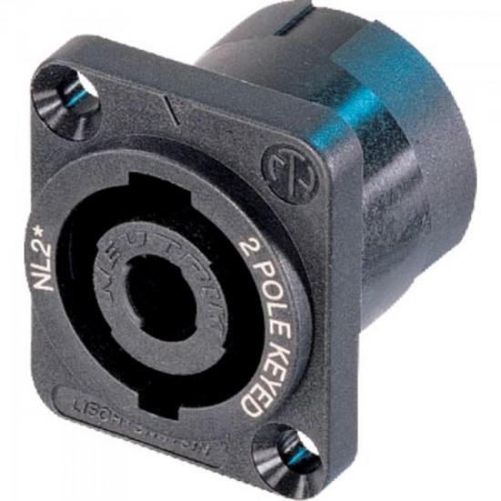 Conector de Painel Speakon Macho NL2MP 2 Polos NEUTRIK por 16,90 à vista no boleto/pix ou parcele em até 1x sem juros. Compre na loja Mundomax!