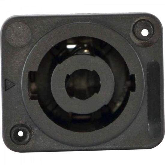 Conector Speakon Fêmea Plástico 4 Vias GENÉRICO por 5,00 à vista no boleto/pix ou parcele em até 1x sem juros. Compre na loja Mundomax!