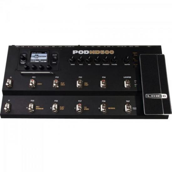 Pedaleira Modeladora de Amplificadores Para Guitarra PODHD500 LINE6 por 0,00 à vista no boleto/pix ou parcele em até 1x sem juros. Compre na loja Mundomax!