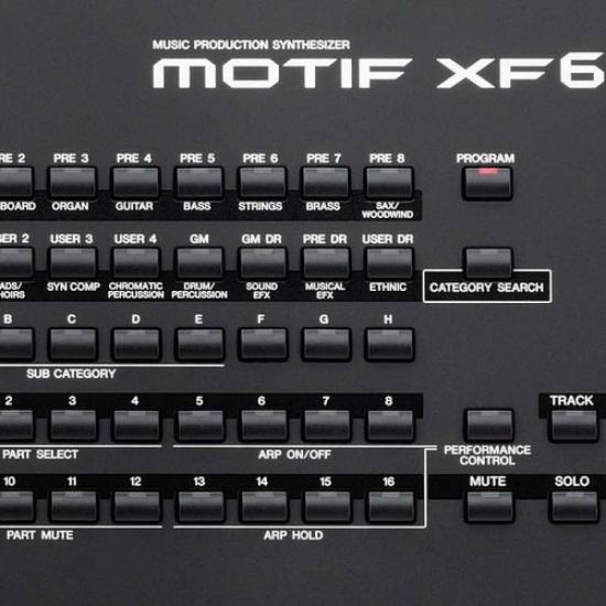 Teclado Sintetizador YAMAHA MOTIF-XF6 sem Fonte Preto por 0,00 à vista no boleto/pix ou parcele em até 1x sem juros. Compre na loja Mundomax!