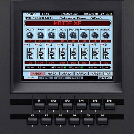 Teclado Sintetizador YAMAHA 76 Teclas MOTIF XF7 - Mundomax