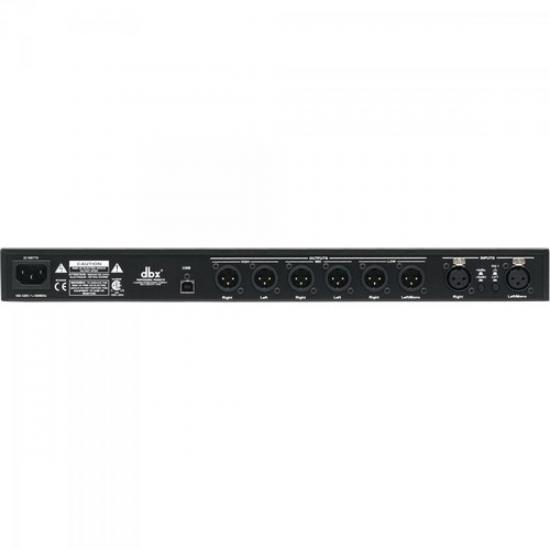 Compressor de Sinal Com Crossover PA+ 2 Entradas 6 Saídas 127V DBX por 0,00 à vista no boleto/pix ou parcele em até 1x sem juros. Compre na loja Mundomax!