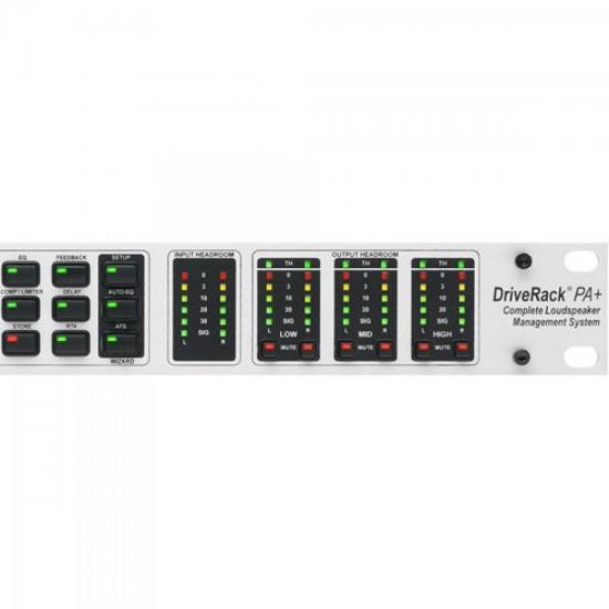 Compressor de Sinal Com Crossover PA+ 2 Entradas 6 Saídas 127V DBX por 0,00 à vista no boleto/pix ou parcele em até 1x sem juros. Compre na loja Mundomax!