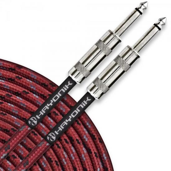 Cabo para Guitarra Hobby P10 X P10 textil 10MT F44 HAYONIK por 0,00 à vista no boleto/pix ou parcele em até 1x sem juros. Compre na loja Mundomax!