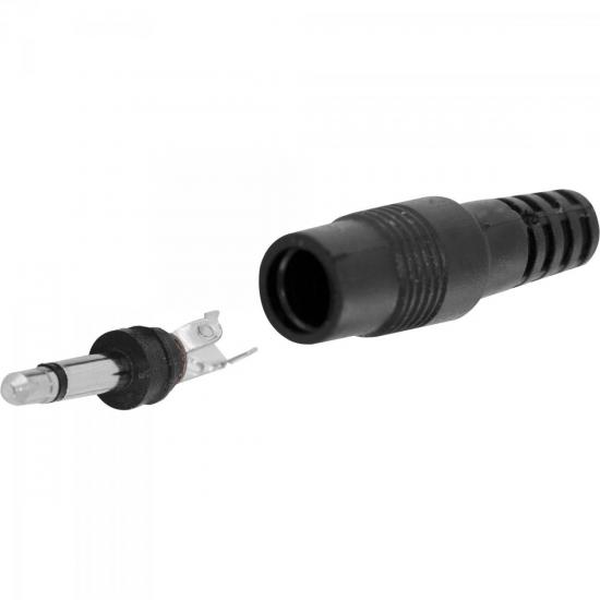 Plug P2 DMS com Capa PVC Preto GENÉRICO por 1,99 à vista no boleto/pix ou parcele em até 1x sem juros. Compre na loja Mundomax!