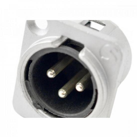 Conector XLR Macho para Painel P3MNN01 SANTO ANGELO por 26,00 à vista no boleto/pix ou parcele em até 1x sem juros. Compre na loja Mundomax!