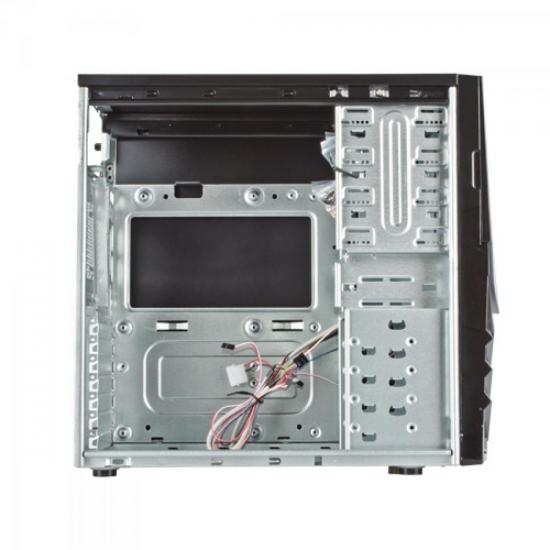 Gabinete Gamer CENTURION Preto/Azul FORTREK por 0,00 à vista no boleto/pix ou parcele em até 1x sem juros. Compre na loja Mundomax!