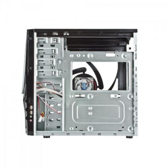 Gabinete Gamer CENTURION Preto/Azul FORTREK por 0,00 à vista no boleto/pix ou parcele em até 1x sem juros. Compre na loja Mundomax!