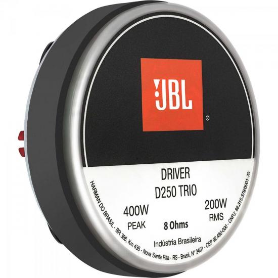 Driver 200W RMS Trio Fenólico 8 Ohms D250 JBL por 0,00 à vista no boleto/pix ou parcele em até 1x sem juros. Compre na loja Mundomax!