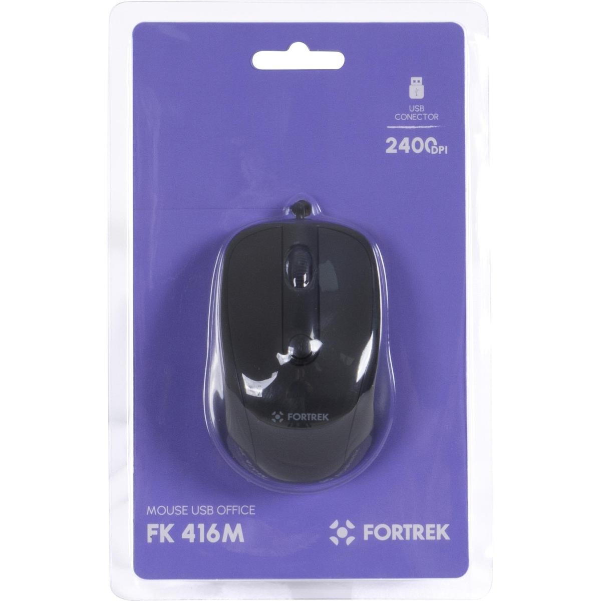 Mouse com fio fortrek
