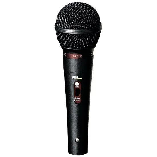 Microfone Profissional Dinâmico Unidirecional PRO20 SKP (43712)