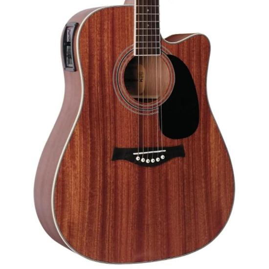Violão GIANNINI Eletroacústico Folk Cutaway Aço GF-2 CEQ Walnut Satin por 0,00 à vista no boleto/pix ou parcele em até 1x sem juros. Compre na loja Mundomax!