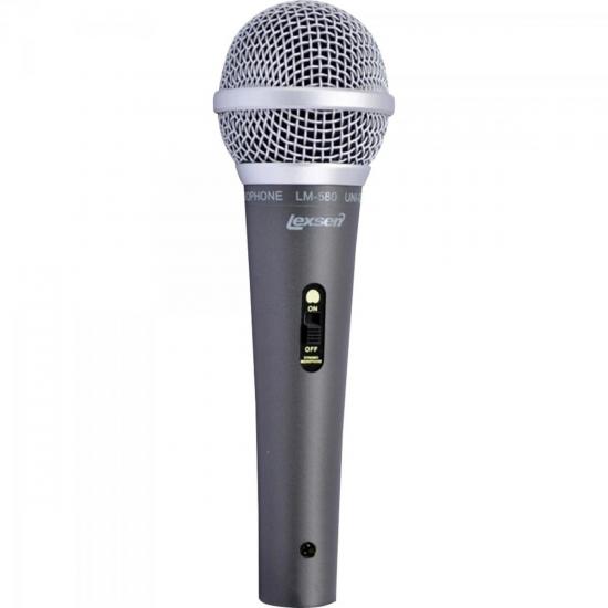 Microfone com Fio LM580 Dinâmico LEXSEN (43875)