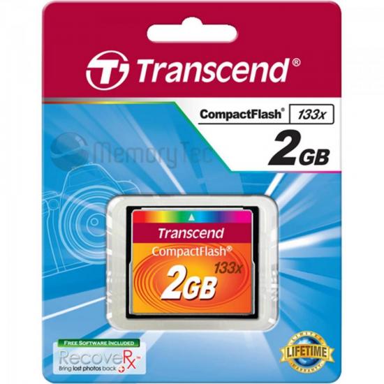 Cartão de Memória Compact Flash 2GB 133x TRANSCEND por 0,00 à vista no boleto/pix ou parcele em até 1x sem juros. Compre na loja Mundomax!