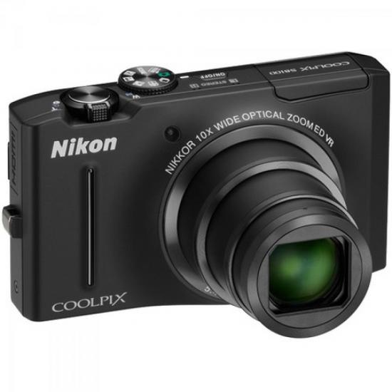 Câmera Digital 12.1MP Coolpix S8100 Preta NIKON por 0,00 à vista no boleto/pix ou parcele em até 1x sem juros. Compre na loja Mundomax!