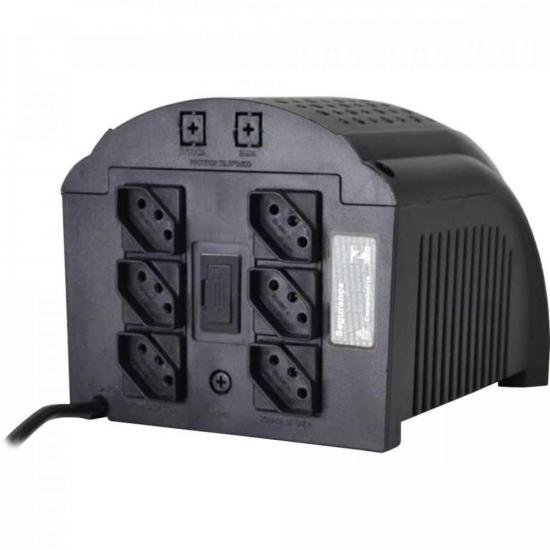 Estabilizador EVS Line 500VA 220V Preto Ts Shara por 364,99 à vista no boleto/pix ou parcele em até 10x sem juros. Compre na loja Mundomax!