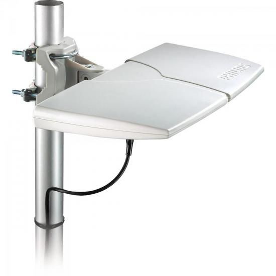 Antena Interna/Externa Digital Amplificada de 22dB HDTV/UHF/VHF/FM por 0,00 à vista no boleto/pix ou parcele em até 1x sem juros. Compre na loja Mundomax!