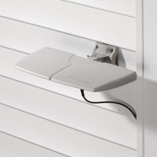 Antena Interna/Externa Digital Amplificada de 22dB HDTV/UHF/VHF/FM por 0,00 à vista no boleto/pix ou parcele em até 1x sem juros. Compre na loja Mundomax!